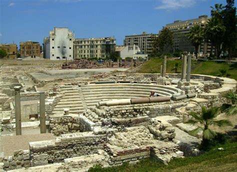 The Roman Amphitheatre of Rashid: Ancient Echoes and Coastal Beauty!